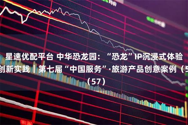 星速优配平台 中华恐龙园：“恐龙”IP沉浸式体验的创新实践｜第七届“中国服务”·旅游产品创意案例（57）